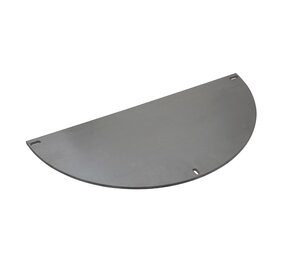 Yakiniku BBQ Accessoire Kamado 19" Large Halve Teppanyaki Plaat Yakiniku BBQ Accessoire Kamado 19" Large Halve Teppanyaki Plaat