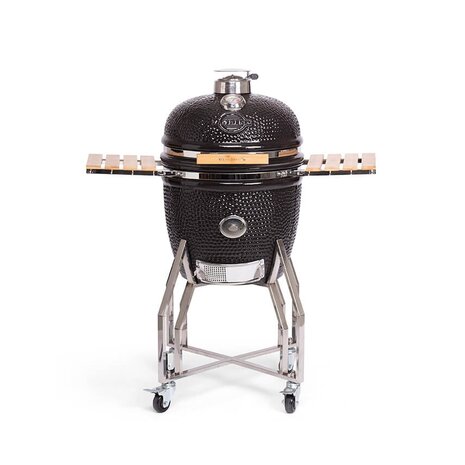 Yakiniku BBQ Kamado 16" Medium met onderstel en Zijtafels Yakiniku BBQ Kamado 16" Medium met onderstel en Zijtafels