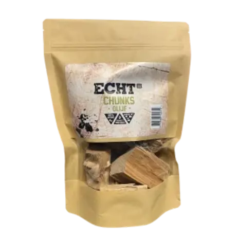 ECHT® Chunks Olijf 500 Gr ECHT® Chunks Olijf 500 Gr