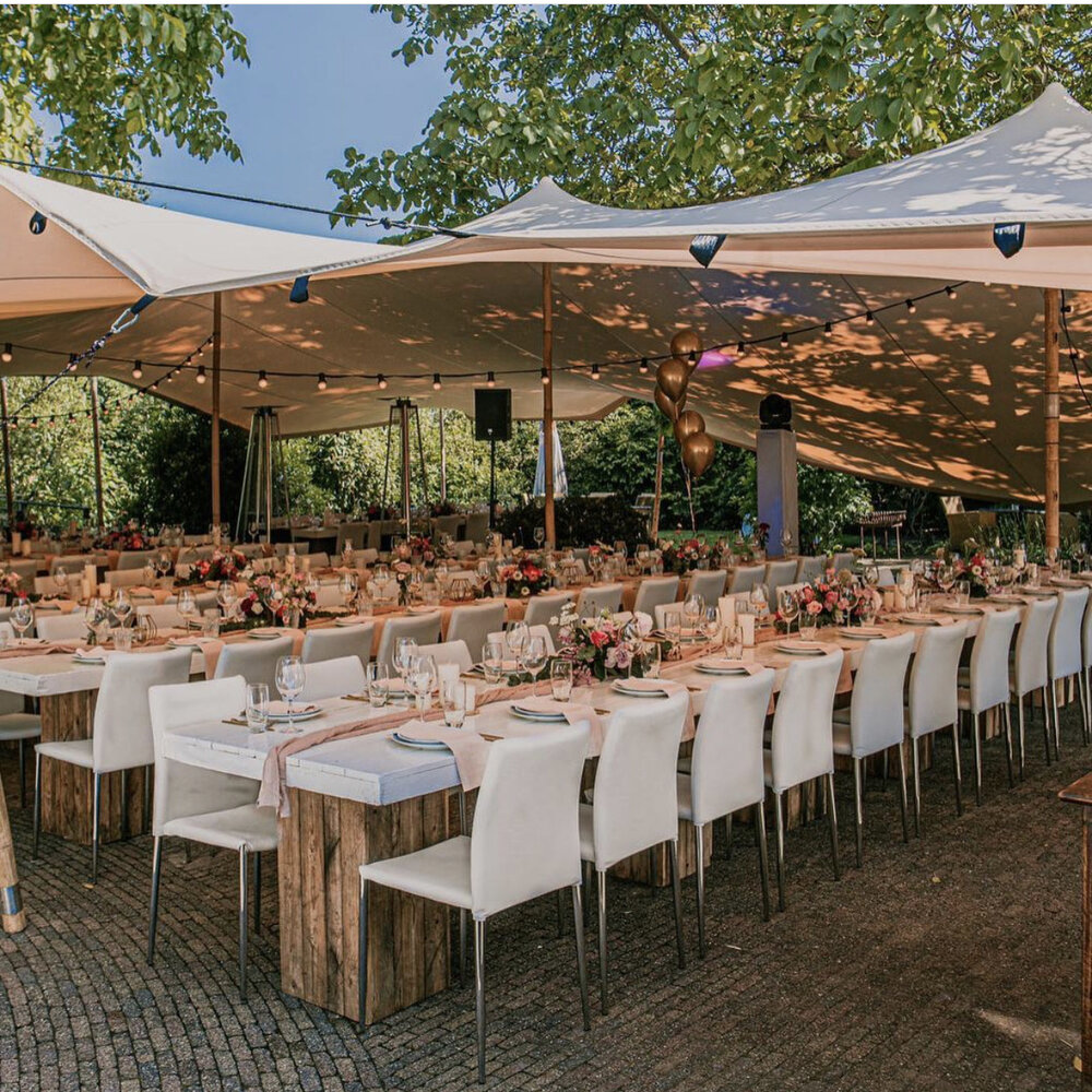 Stretchtent 10 bij 15 meter