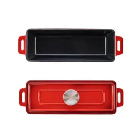 Grand Feu - Geëmailleerde gietijzeren bakvorm - 1,7 l - rood Grand Feu - Geëmailleerde gietijzeren bakvorm - 1,7 l - rood