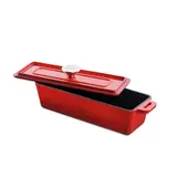 Grand Feu - Geëmailleerde gietijzeren bakvorm - 1,7 l - rood Grand Feu - Geëmailleerde gietijzeren bakvorm - 1,7 l - rood