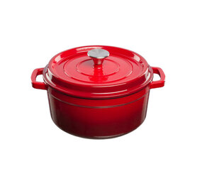 Grand Feu - Geëmailleerde gietijzeren braadpan - 3,5 ltr. - rood Grand Feu - Geëmailleerde gietijzeren braadpan - 3,5 ltr. - rood