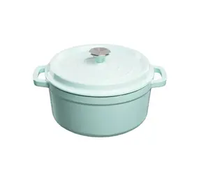 Grand Feu - Geëmailleerde gietijzeren braadpan - 3,5 ltr. - licht blauw Grand Feu - Geëmailleerde gietijzeren braadpan - 3,5 ltr. - licht blauw