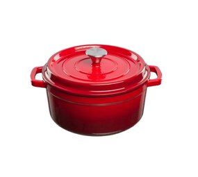 Grand Feu - Geëmailleerde gietijzeren braadpan - 4.7 ltr. - rood Grand Feu - Geëmailleerde gietijzeren braadpan - 4.7 ltr. - rood