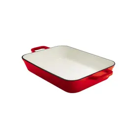 Grand Feu -Geëmailleerde gietijzeren ovenschaal - 3,2 ltr. - rood Grand Feu -Geëmailleerde gietijzeren ovenschaal - 3,2 ltr. - rood