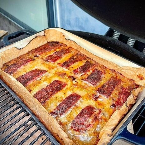 Grand Feu -Geëmailleerde gietijzeren ovenschaal - 3,2 ltr. - blauw Grand Feu -Geëmailleerde gietijzeren ovenschaal - 3,2 ltr. - blauw