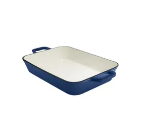 Grand Feu -Geëmailleerde gietijzeren ovenschaal - 3,2 ltr. - blauw Grand Feu -Geëmailleerde gietijzeren ovenschaal - 3,2 ltr. - blauw