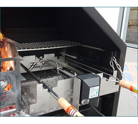 Home Fire Rotisserie set ( Braai ) 63 cm 4 postities Home Fire Rotisserie set ( Braai ) 63 cm 4 postities