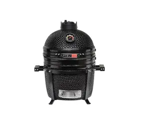 Kamado Pro Compact 15 inch Zwart Kamado Pro Compact 15 inch Zwart