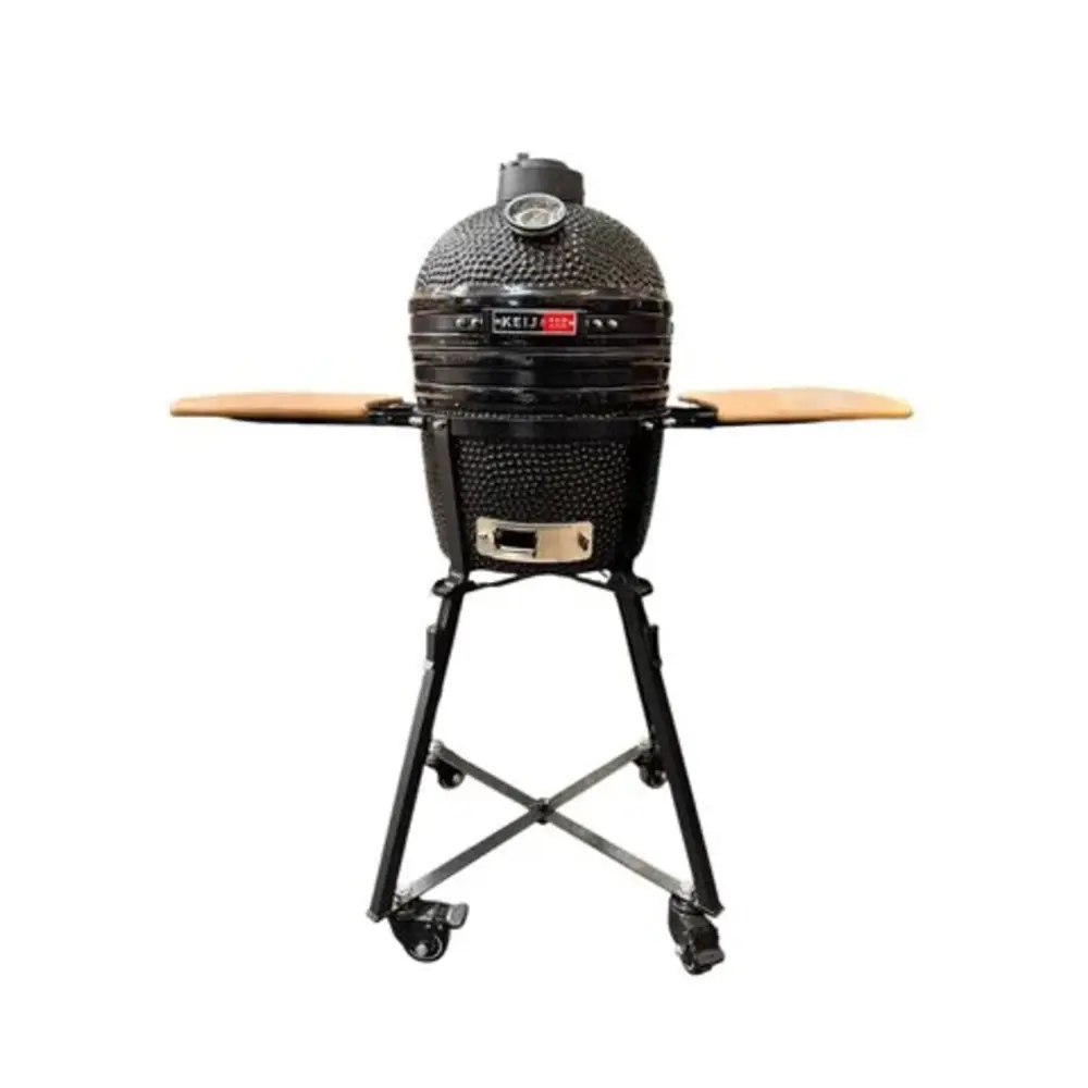 Bamboe Zijtafels - Compact - voor 15 inch kamado