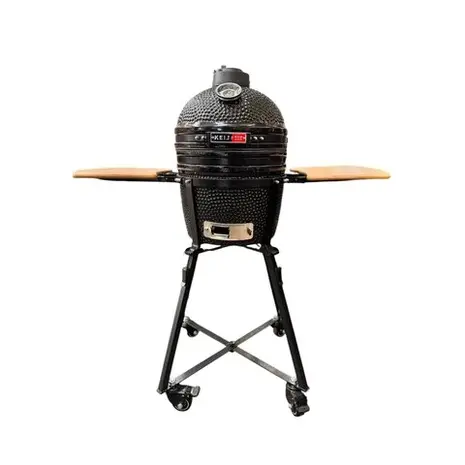 Bamboe Zijtafels - Compact - voor 15 inch kamado