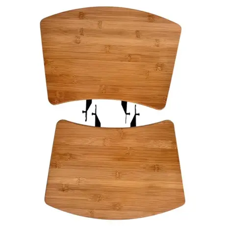 Bamboe Zijtafels - Compact - voor 15 inch kamado
