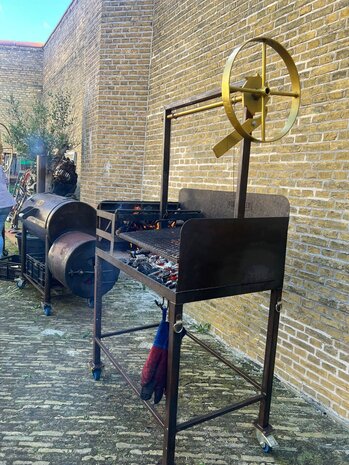 Argentijnse grill 100 cm  met Brassero Argentijnse grill 100 cm  met Brassero