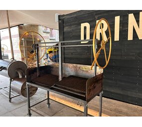 Argentijnse grill 150 cm  met Brassero Argentijnse grill 150 cm  met Brassero