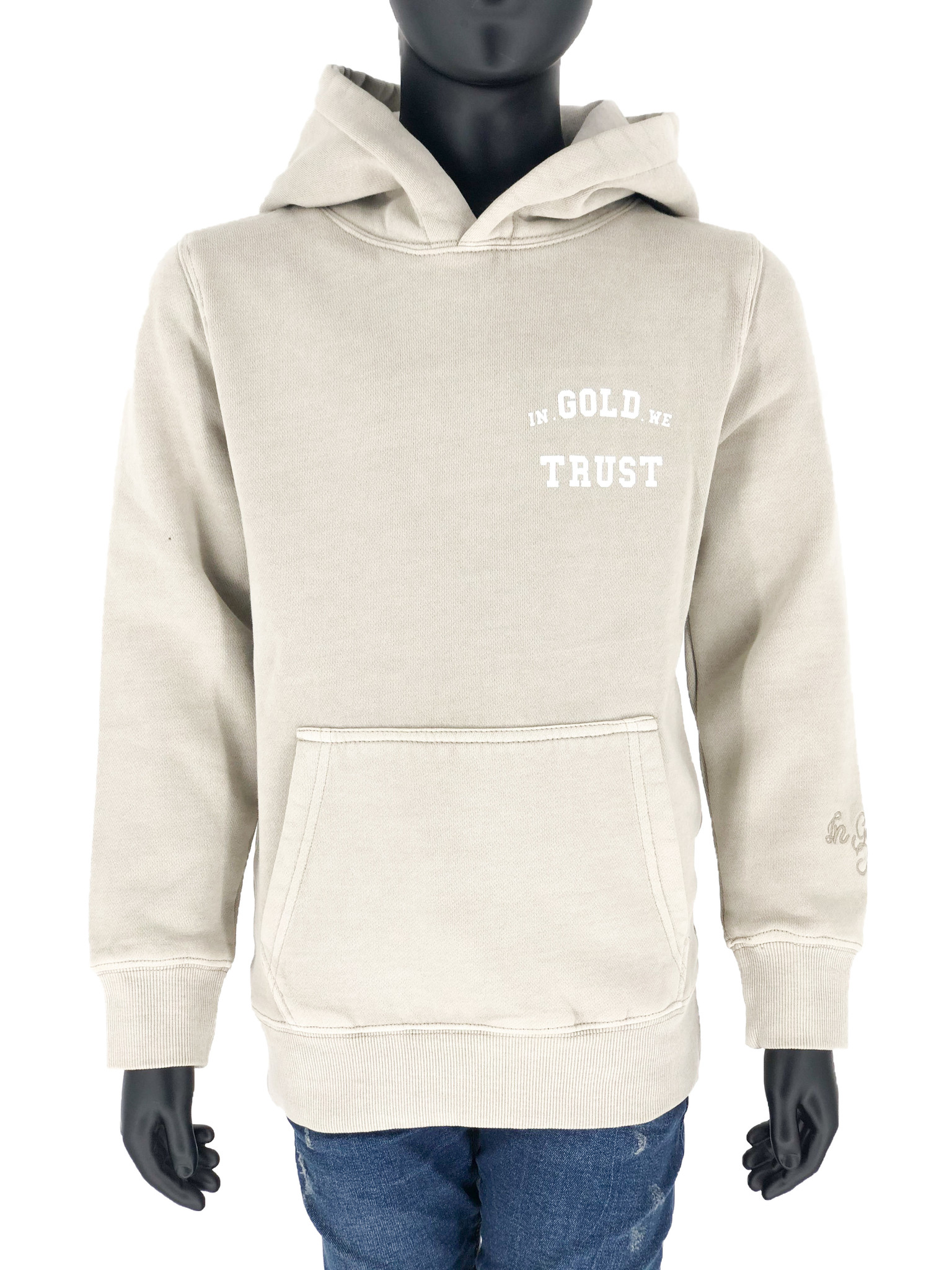 In Gold We Trust KIDS - Basic Washed Feather Grey - Concept R