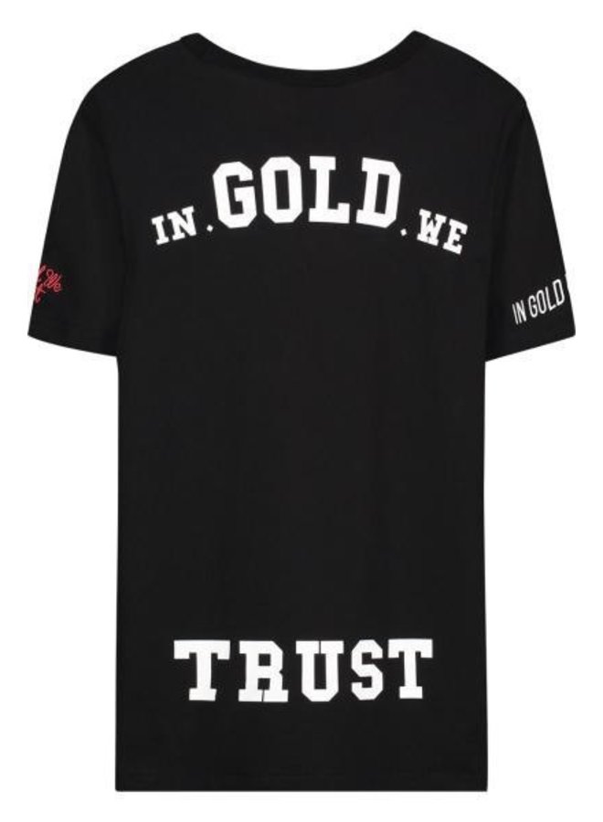 dok evenwicht Taiko buik In Gold We Trust - KIDS The La Soul Shirt Black - Concept R