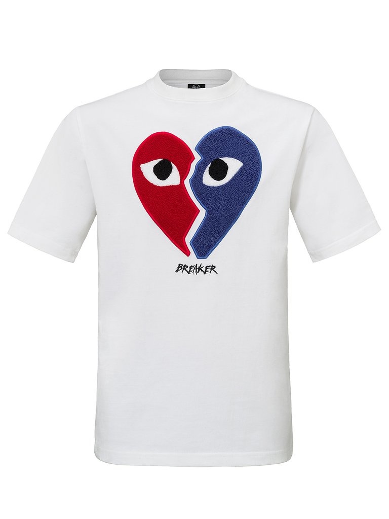 Rivero Rivero Heartbreaker T Shirt Colorblock White Terry Rivero Rivero Heartbreaker Hoodie Blue Concept R