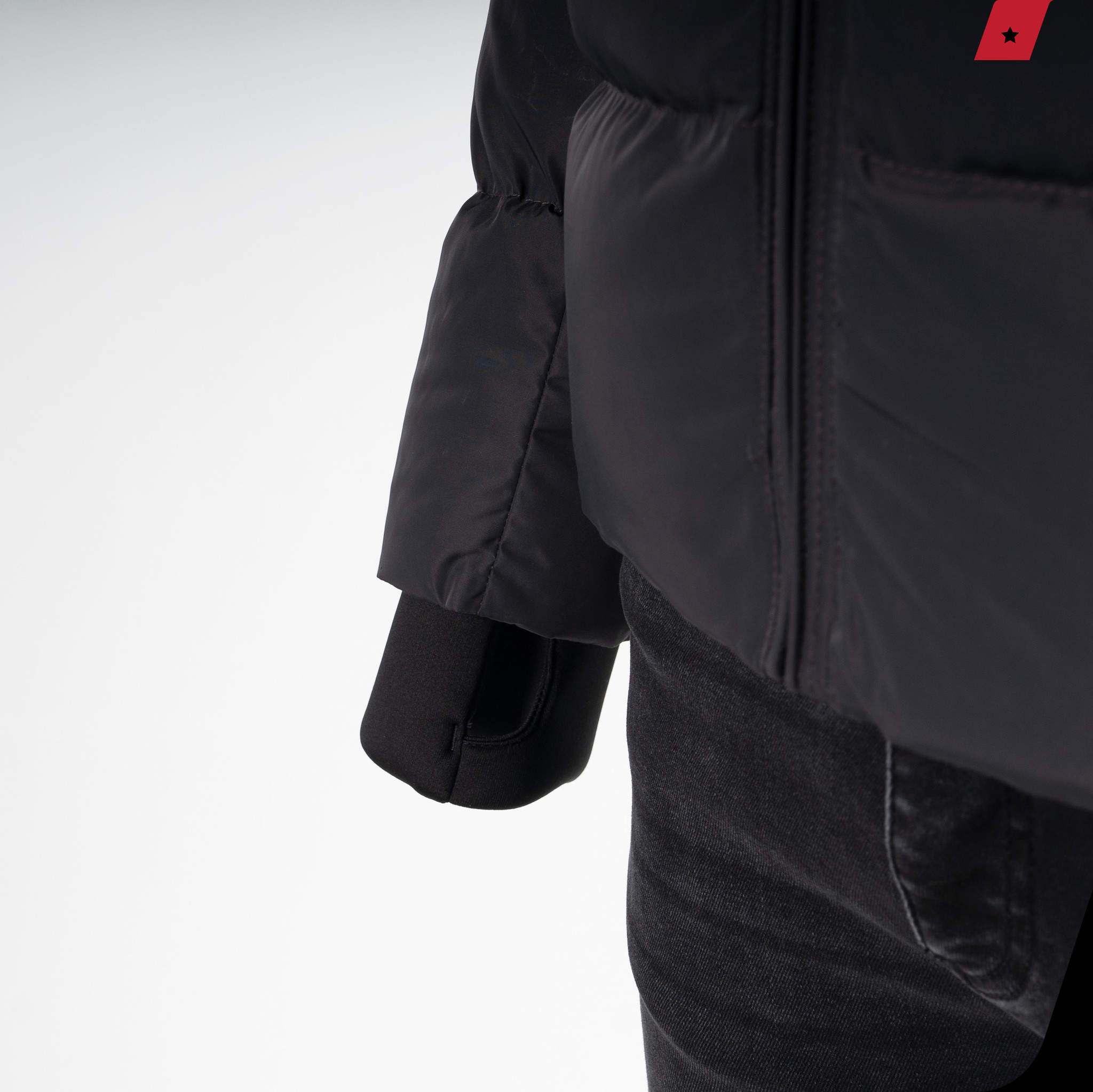 ab hooded down jacket