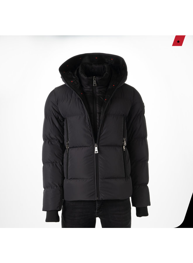 ab hooded down jacket