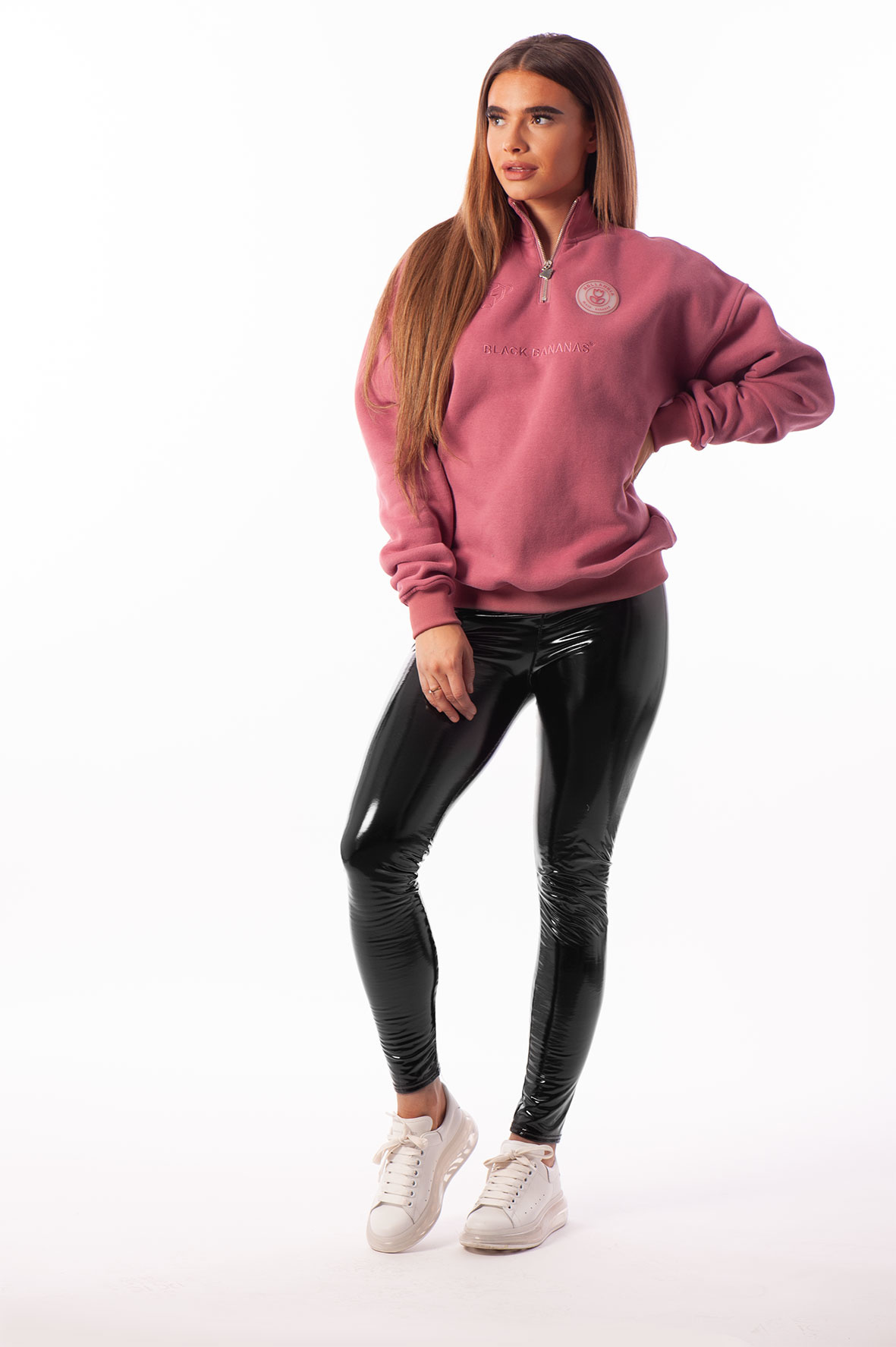 Black Bananas Women - High Collar Sweat 