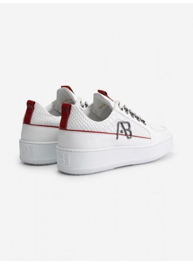 AB LIFESTYLE - FOOTWEAR LEATHER WHITE