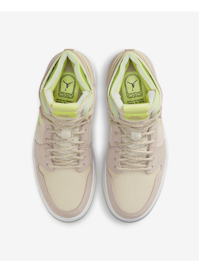 AIR JORDAN 1 ZOOM AIR CMFT PEARL WHITE 
