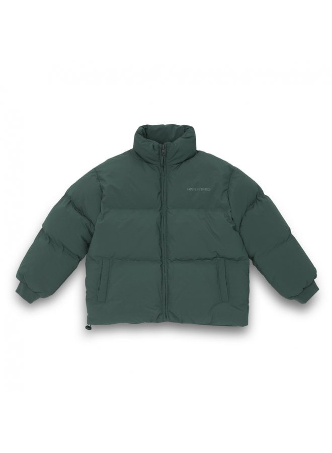 HOUSE OF BASICZ - THE PUFFER COAT SEA GREEN
