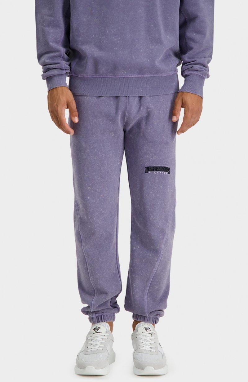 UNISEX NOISE SWEATPANTS WASHED PURPLE 