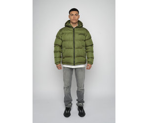 army puffer jacket