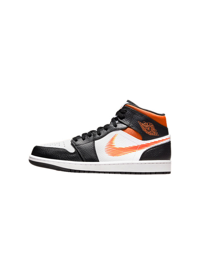 White and orange sales jordan 1