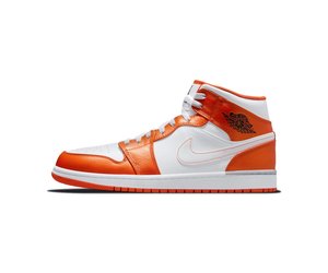 nike air jordan oranje wit