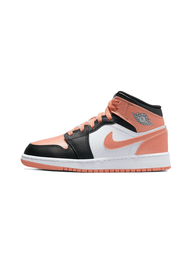 Air Jordan JORDAN ONE MID (PS) - WHITE/LT MADDER ROOT-BLACK - Concept R