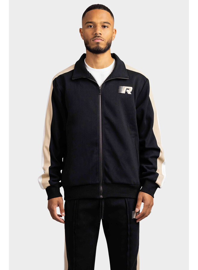 RIVERO BIG PLANS FULL ZIP TRACK JACKET Concept R
