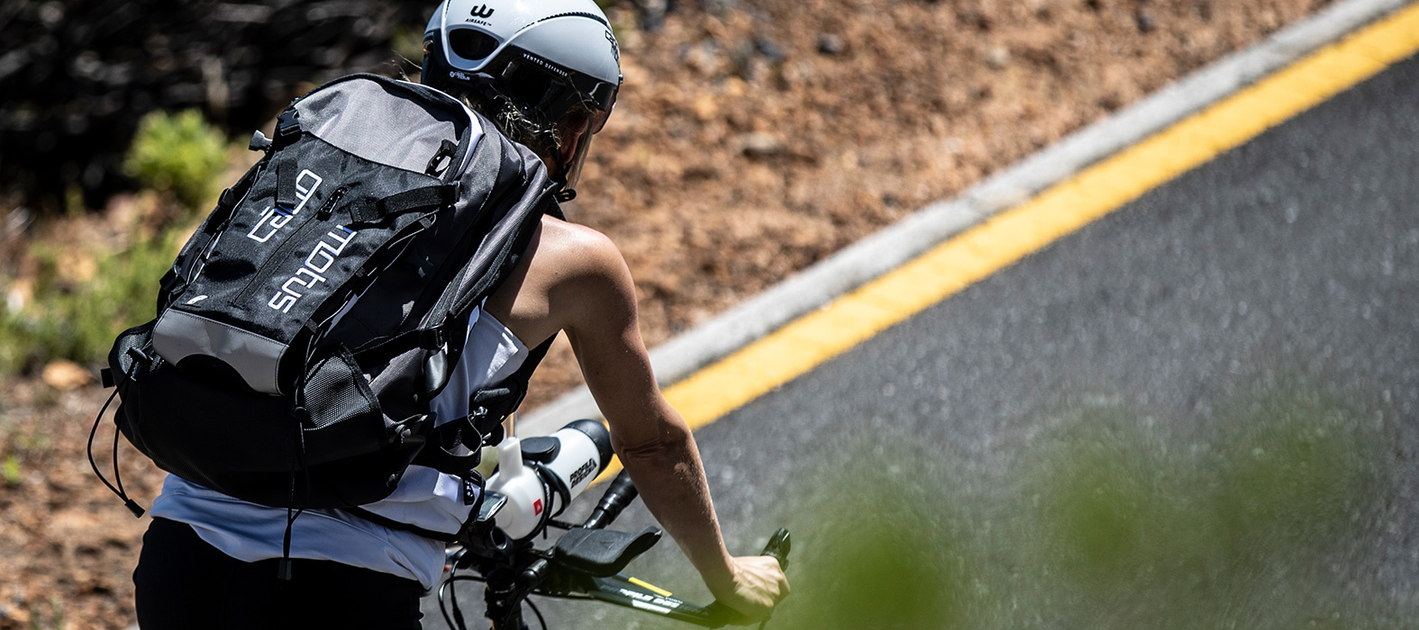 Race Day Gear bag for cyclists and triathletes