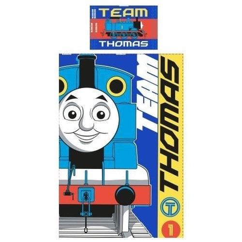 Thomas de Trein Thomas de Trein Dekbedovertrek 135 x 200 cm Thomas de Trein Thomas de Trein Dekbedovertrek 135 x 200 cm