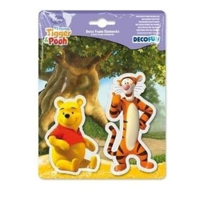 Winnie de Poeh Foam Muurstickers Teigetje en Winnie de Pooh - Decofun