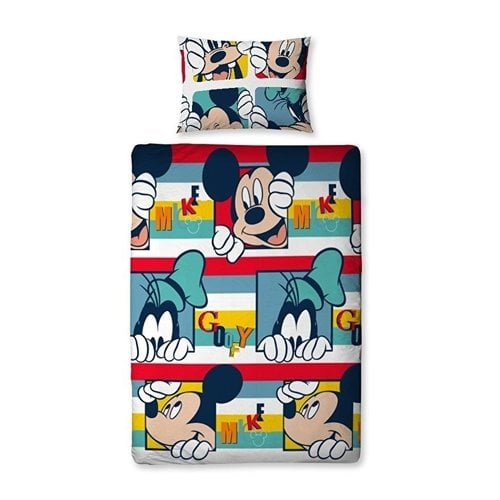 Mickey Mouse Mickey Mouse Dekbedovertrek Cartoon 135 x 200 cm