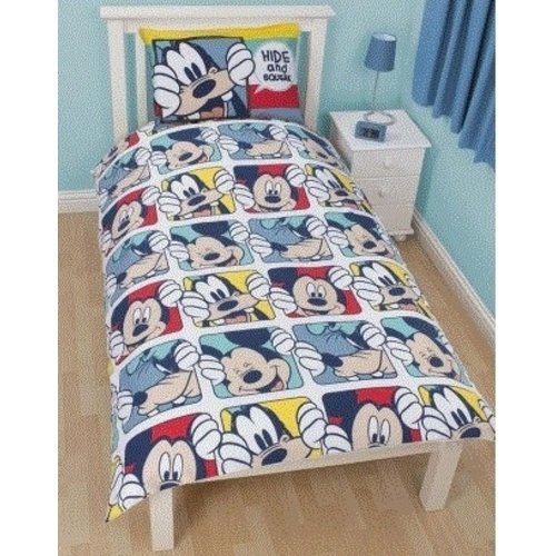 Mickey Mouse Mickey Mouse Dekbedovertrek Cartoon 135 x 200 cm Mickey Mouse Mickey Mouse Dekbedovertrek Cartoon 135 x 200 cm