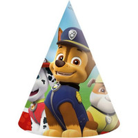 6 Paw Patrol Feesthoedjes