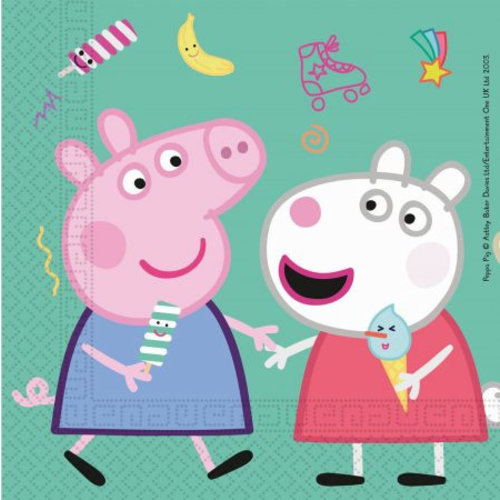 Peppa Pig Peppa Pig Servetten - 20 stuks Peppa Pig Peppa Pig Servetten - 20 stuks
