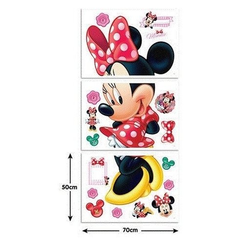Minnie Mouse Minnie Mouse XXL Muursticker - Walltastic Minnie Mouse Minnie Mouse XXL Muursticker - Walltastic