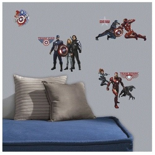 Avengers Avengers Muurstickers Civil War - RoomMates Avengers Avengers Muurstickers Civil War - RoomMates