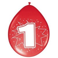 8 Ballonnen 1 -2-3-4-5-6 jaar