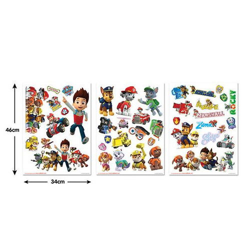 Paw Patrol Paw Patrol Muurstickers - Walltastic Paw Patrol Paw Patrol Muurstickers - Walltastic