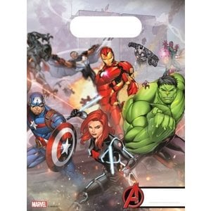 Avengers 6 Avengers Uitdeelzakjes Avengers 6 Avengers Uitdeelzakjes