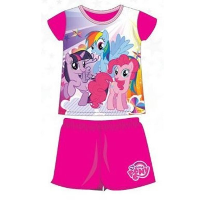 My little Pony Shortama - Fuchsia Mouw