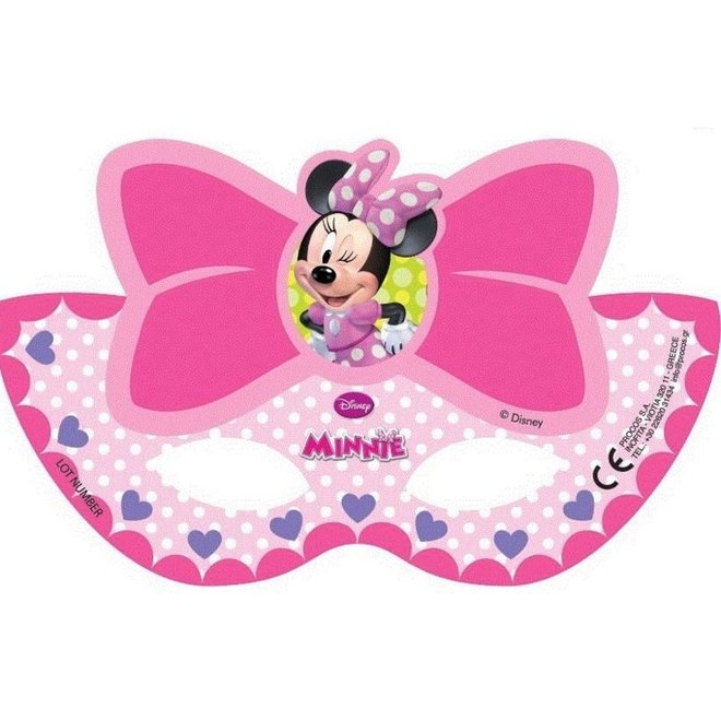 Minnie Mouse Maskers - 6 stuks