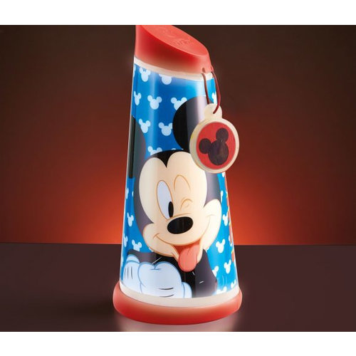Mickey Mouse Mickey Mouse GoGlow Nachtlampje / Zaklamp - Disney Mickey Mouse Mickey Mouse GoGlow Nachtlampje / Zaklamp - Disney