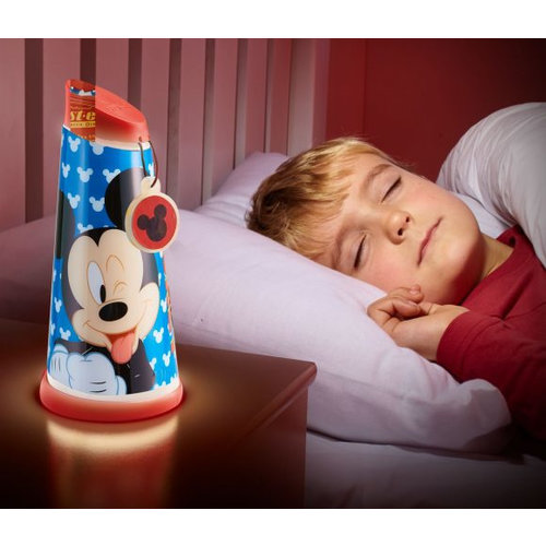 Mickey Mouse Mickey Mouse GoGlow Nachtlampje / Zaklamp - Disney Mickey Mouse Mickey Mouse GoGlow Nachtlampje / Zaklamp - Disney